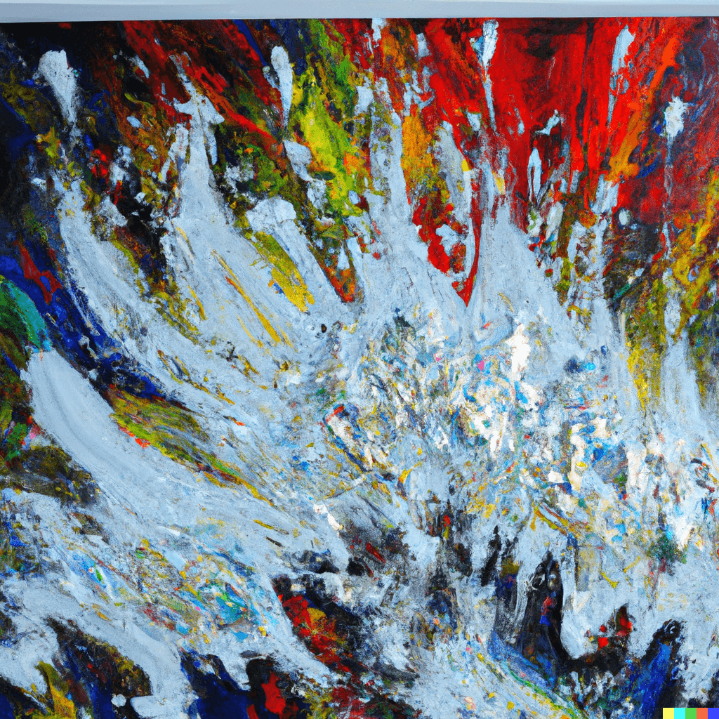 liquid crystal absolution, impressionist oil painting, beautiful